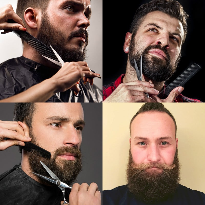 How To Trim A Beard With Scissors