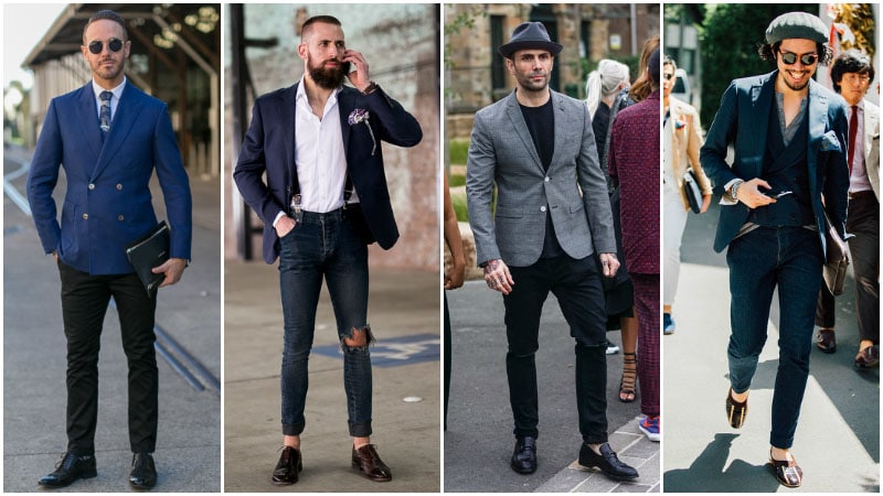 formal outfits with jeans