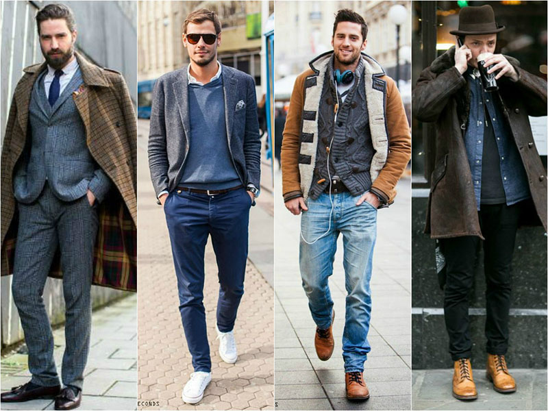 Mens Layering Autumn:Winter 2015 - Textures