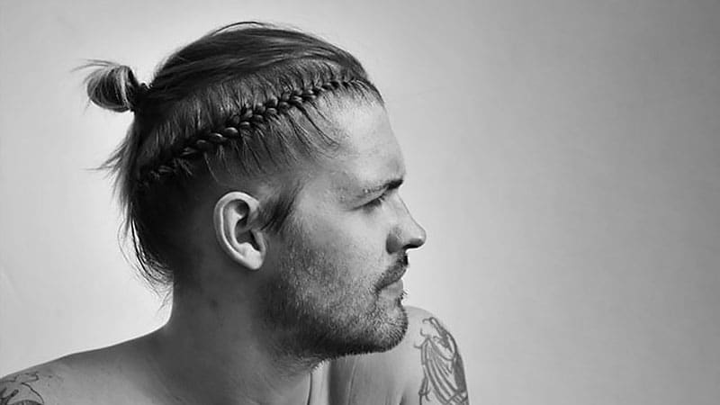 Mini Man Bun and Braid