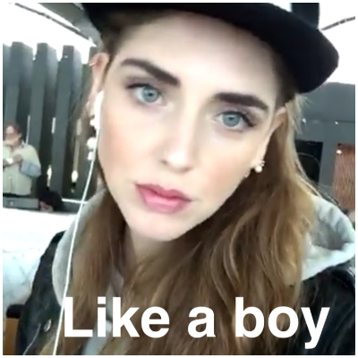 Chiara Ferragni Snap