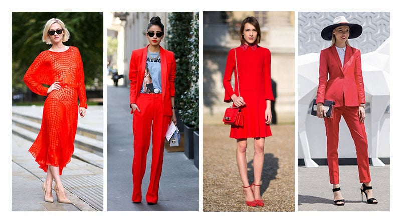 How to Wear the Red All Over Trend 