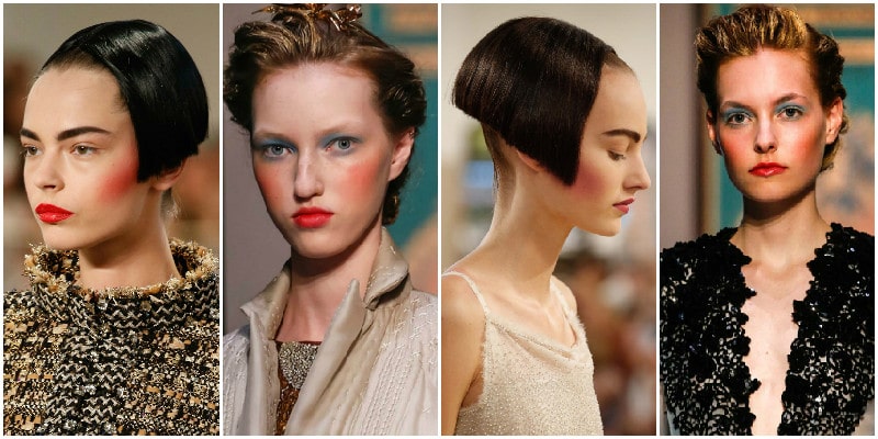 blush beauty trends couture 2015