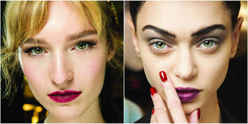 dark lips trend 2015