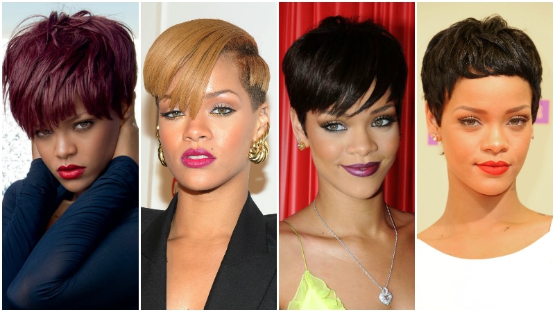 Rihanna Pixie Cut